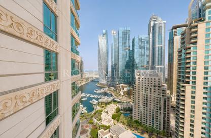 Apartment - 3 - 4 for rent in Al Mesk Tower - Dubai Marina Towers - Dubai Marina - Dubai