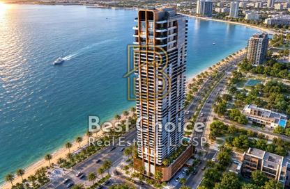 Apartment - 1 Bedroom - 2 Bathrooms for sale in Al Ghaf Tower - Al Khan - Sharjah