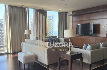 شقة - 2 غرف نوم - 3 حمامات للايجار في برج خليفة - برج خليفة - وسط مدينة دبي - دبي