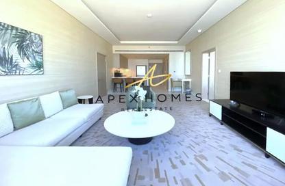 Apartment - 1 Bedroom - 2 Bathrooms for rent in The Palm Tower - Palm Jumeirah - Dubai