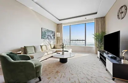 Apartment - 1 Bedroom - 1 Bathroom for rent in The Palm Tower - Palm Jumeirah - Dubai