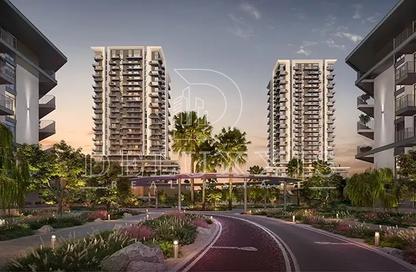 Apartment - 2 Bedrooms - 3 Bathrooms for sale in Azul Tower - Rise by Athlon 1 - Athlon by Aldar - Dubai Land - Dubai