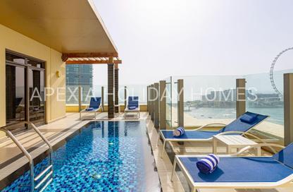 Hotel  and  Hotel Apartment - 3 Bedrooms - 5 Bathrooms for rent in Roda Amwaj Suites - Amwaj - Jumeirah Beach Residence - Dubai