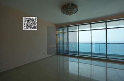 Apartment - 3 Bedrooms - 3 Bathrooms for rent in Ajman Corniche Residences - Ajman Corniche Road - Ajman