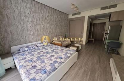 Apartment - Studio - 1 Bathroom for rent in Binghatti Crystals - Dubai Silicon Oasis - Dubai