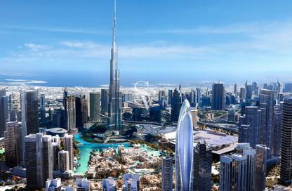 Apartment - 2 Bedrooms - 3 Bathrooms for sale in Mercedes Benz Places by Binghatti - Downtown Dubai - Dubai