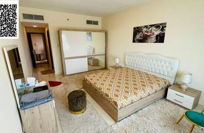 Apartment - 1 Bedroom - 2 Bathrooms for rent in Orient Tower 1 - Orient Towers - Al Bustan - Ajman Apartment - 1 Bedroom - 2 Bathrooms for rent in Orient Tower 1 - Orient Towers - Al Bustan - Ajman