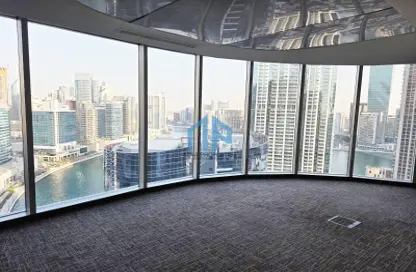 Office Space - Studio - 1 Bathroom for rent in The Binary Tower - Business Bay - Dubai