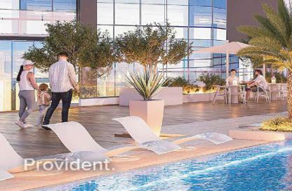 Apartment - 1 - 1 for sale in Jade Tower - Majan - Dubai