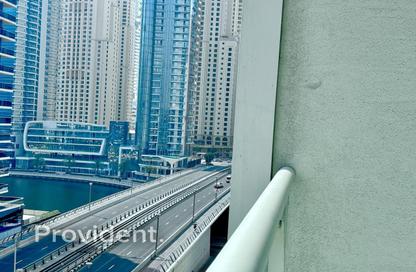 Apartment - 1 Bedroom - 2 Bathrooms for rent in Marina View Tower A - Marina View - Dubai Marina - Dubai