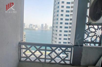 Apartment - 2 Bedrooms - 3 Bathrooms for rent in Blue Tower - Al Majaz 3 - Al Majaz - Sharjah