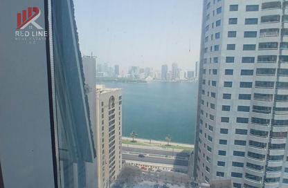 Apartment - 2 Bedrooms - 3 Bathrooms for rent in Blue Tower - Al Majaz 3 - Al Majaz - Sharjah
