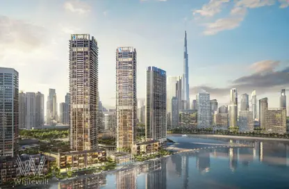 Apartment - Studio - 1 Bathroom for sale in Peninsula Four - Peninsula - Business Bay - Dubai