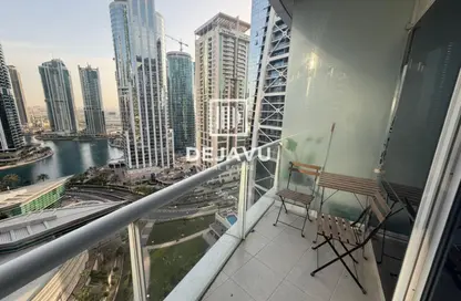 شقة - 1 حمام للايجار في ليك تيراس - (JLT) مجمع D - أبراج بحيرات الجميرا - دبي
