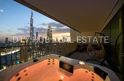 Apartment - 3 Bedrooms - 4 Bathrooms for rent in Downtown Views II Tower 1 - Downtown Views II - Zabeel 2 - Zabeel - Dubai