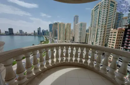 شقة - 4 غرف نوم - 5 حمامات للايجار في برج بو خاطر - المجاز 3 - المجاز - الشارقة