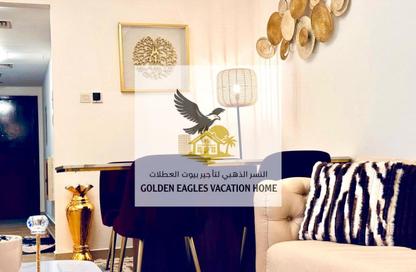 Apartment - 1 Bedroom - 2 Bathrooms for rent in Beach Tower 2 - Al Khan Lagoon - Al Khan - Sharjah Apartment - 1 Bedroom - 2 Bathrooms for rent in Beach Tower 2 - Al Khan Lagoon - Al Khan - Sharjah
