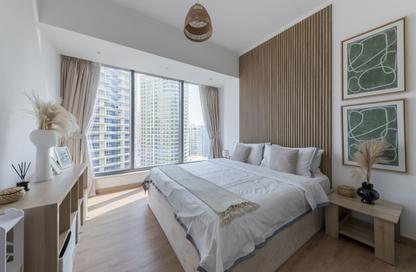 Apartment - 1 - 2 for rent in Silverene Tower B - Silverene - Dubai Marina - Dubai