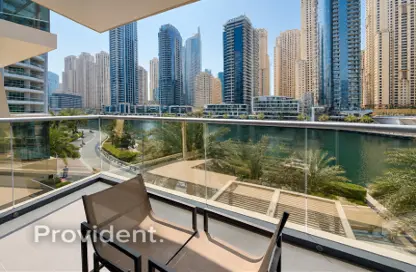 Apartment - 1 Bedroom - 2 Bathrooms for rent in Orra Harbour Residences and Hotel Apartments - Dubai Marina - Dubai Apartment - 1 Bedroom - 2 Bathrooms for rent in Orra Harbour Residences and Hotel Apartments - Dubai Marina - Dubai