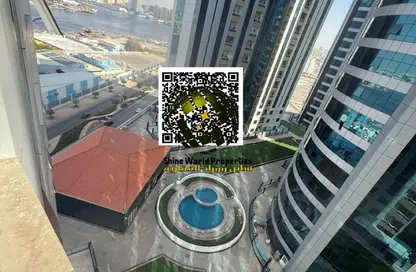 شقة - غرفة نوم - 2 حمامات للبيع في أورينت تاور 1 - أورينت تاور - البستان - عجمان