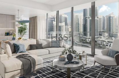 Apartment - 1 Bedroom - 2 Bathrooms for sale in Marina Shores - Dubai Marina - Dubai