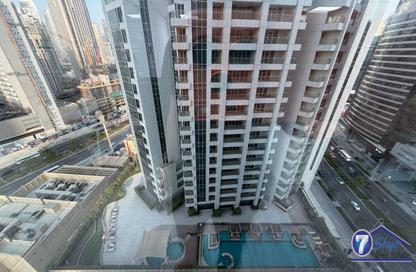 Office Space - Studio - 1 Bathroom for rent in Clover Bay Tower - Business Bay - Dubai
