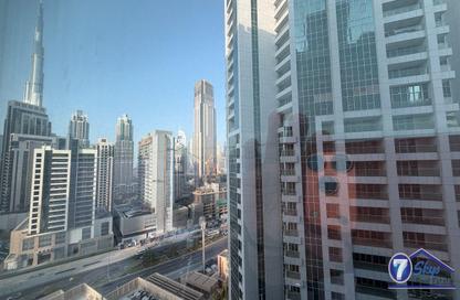 Office Space - Studio - 1 Bathroom for rent in Clover Bay Tower - Business Bay - Dubai