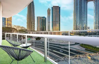 Apartment - 2 Bedrooms - 2 Bathrooms for rent in Burj Vista 1 - Burj Vista - Downtown Dubai - Dubai