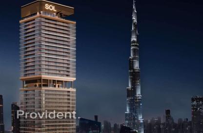 Office Space - Studio - 1 Bathroom for sale in Sol Luxe - Sheikh Zayed Road - Dubai
