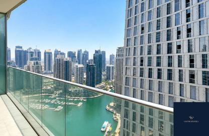 Apartment - 1 Bedroom - 2 Bathrooms for rent in Damac Heights - Dubai Marina - Dubai