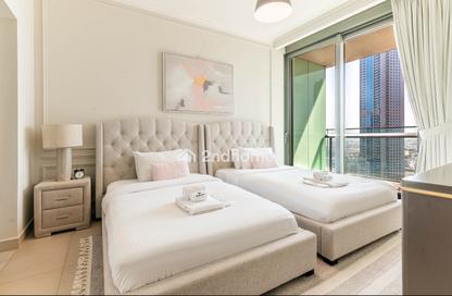 Apartment - 2 Bedrooms - 2 Bathrooms for rent in Burj Vista Tower 2 - Burj Vista - Downtown Dubai - Dubai