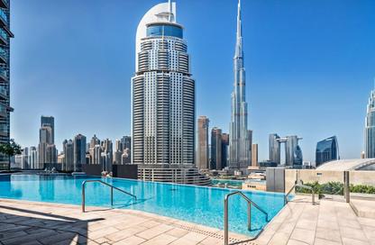 Apartment - 1 Bedroom - 2 Bathrooms for rent in Boulevard Point - Downtown Dubai - Dubai