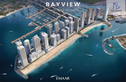 Apartment - 1 Bedroom - 1 Bathroom for sale in Bayview - EMAAR Beachfront - Dubai Harbour - Dubai