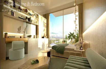 Apartment - Studio - 1 Bathroom for rent in Regalia By Deyaar - Business Bay - Dubai
