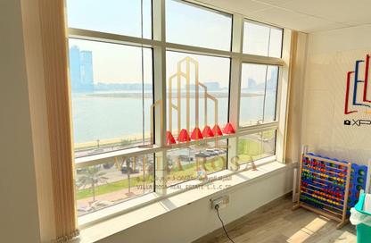 Office Space - Studio - 2 Bathrooms for rent in Asas Tower - Al Khan Lagoon - Al Khan - Sharjah
