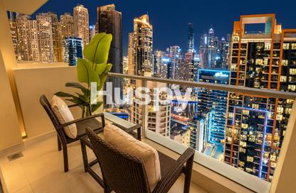 Apartment - 1 - 1 for rent in JW Marriott Hotel Marina - Dubai Marina - Dubai