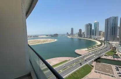 Apartment - 2 Bedrooms - 4 Bathrooms for rent in Al Khan Lagoon Tower - Al Khan Lagoon - Al Khan - Sharjah