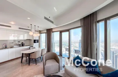 شقة - 2 غرف نوم - 3 حمامات للايجار في أدريس برج هاربور بوينت 2 - أدريس هاربور بوينت - مرسى خور دبي - دبي