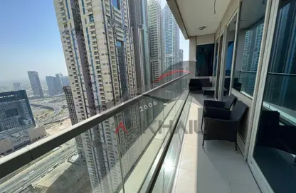 شقة - غرفة نوم - 2 حمامات للايجار في أوشن هايتس - دبي مارينا - دبي