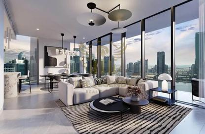 Apartment - Studio - 1 Bathroom for sale in Peninsula Four - Peninsula - Business Bay - Dubai