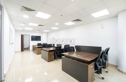 Office Space - Studio - 1 Bathroom for rent in Clover Bay Tower - Business Bay - Dubai