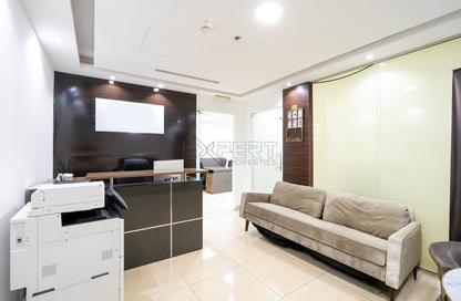 Office Space - Studio - 1 Bathroom for rent in Clover Bay Tower - Business Bay - Dubai