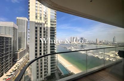 Apartment - 1 Bedroom - 1 Bathroom for rent in Marina Vista Tower 1 - Marina Vista - EMAAR Beachfront - Dubai Harbour - Dubai