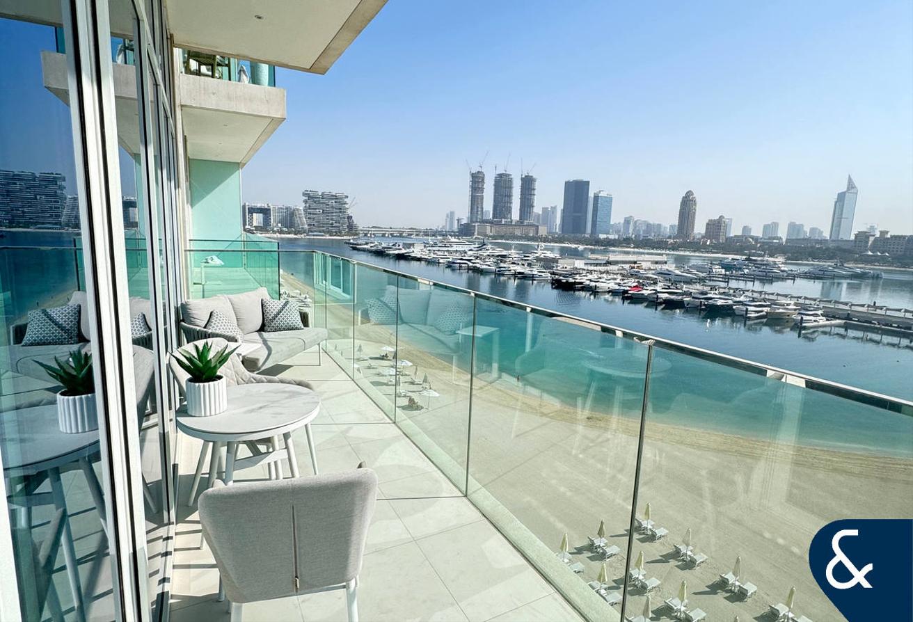 Emaar Beachfront | Three Bedroom | Furnished photo 8