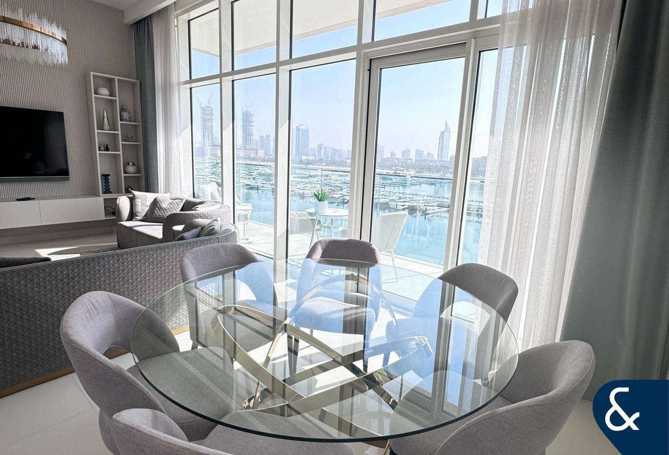 Emaar Beachfront | Three Bedroom | Furnished photo 5