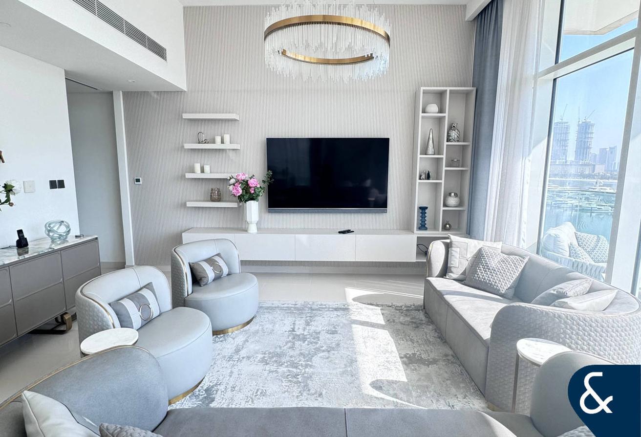 Emaar Beachfront | Three Bedroom | Furnished photo 6