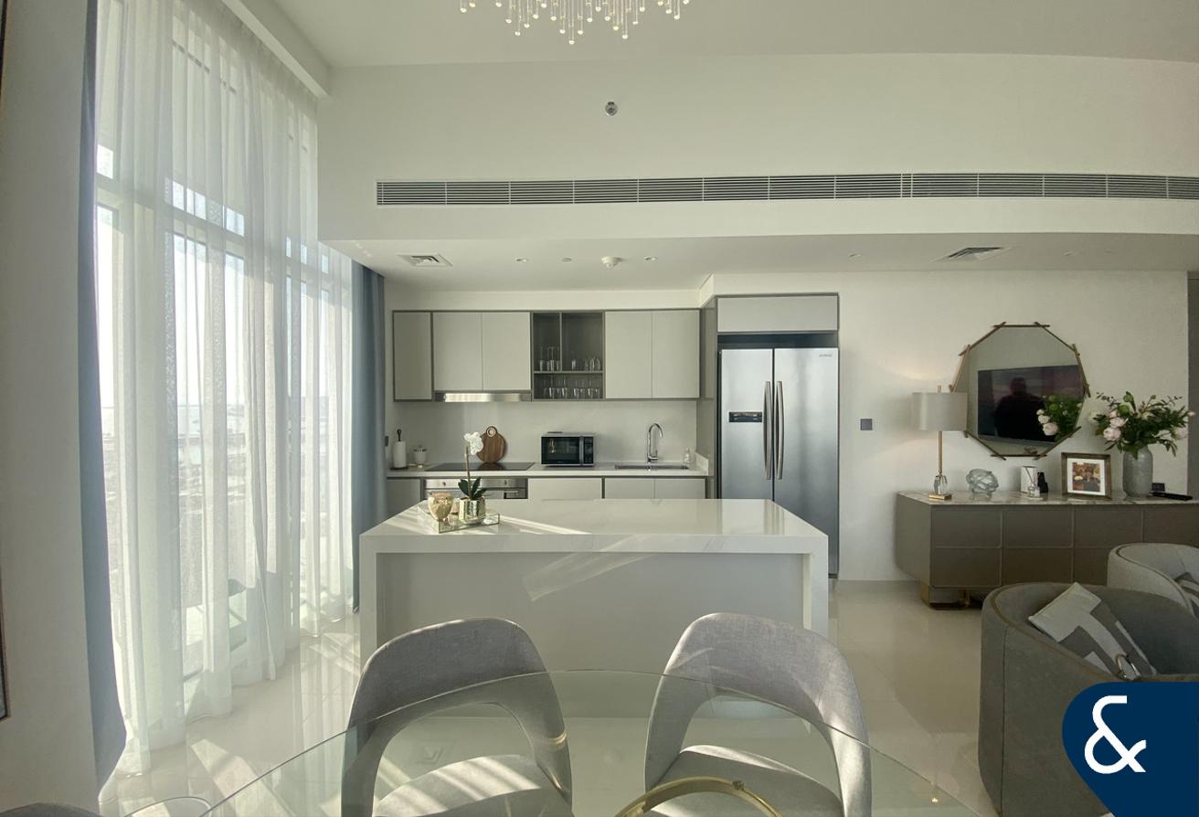 Emaar Beachfront | Three Bedroom | Furnished photo 15