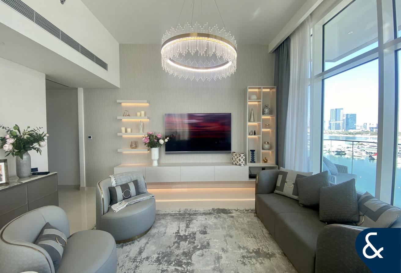 Emaar Beachfront | Three Bedroom | Furnished photo 14
