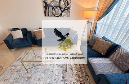 Apartment - 1 Bedroom - 2 Bathrooms for rent in Beach Tower 1 - Al Khan Lagoon - Al Khan - Sharjah Apartment - 1 Bedroom - 2 Bathrooms for rent in Beach Tower 1 - Al Khan Lagoon - Al Khan - Sharjah