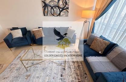 Apartment - 1 Bedroom - 2 Bathrooms for rent in Beach Tower 1 - Al Khan Lagoon - Al Khan - Sharjah Apartment - 1 Bedroom - 2 Bathrooms for rent in Beach Tower 1 - Al Khan Lagoon - Al Khan - Sharjah